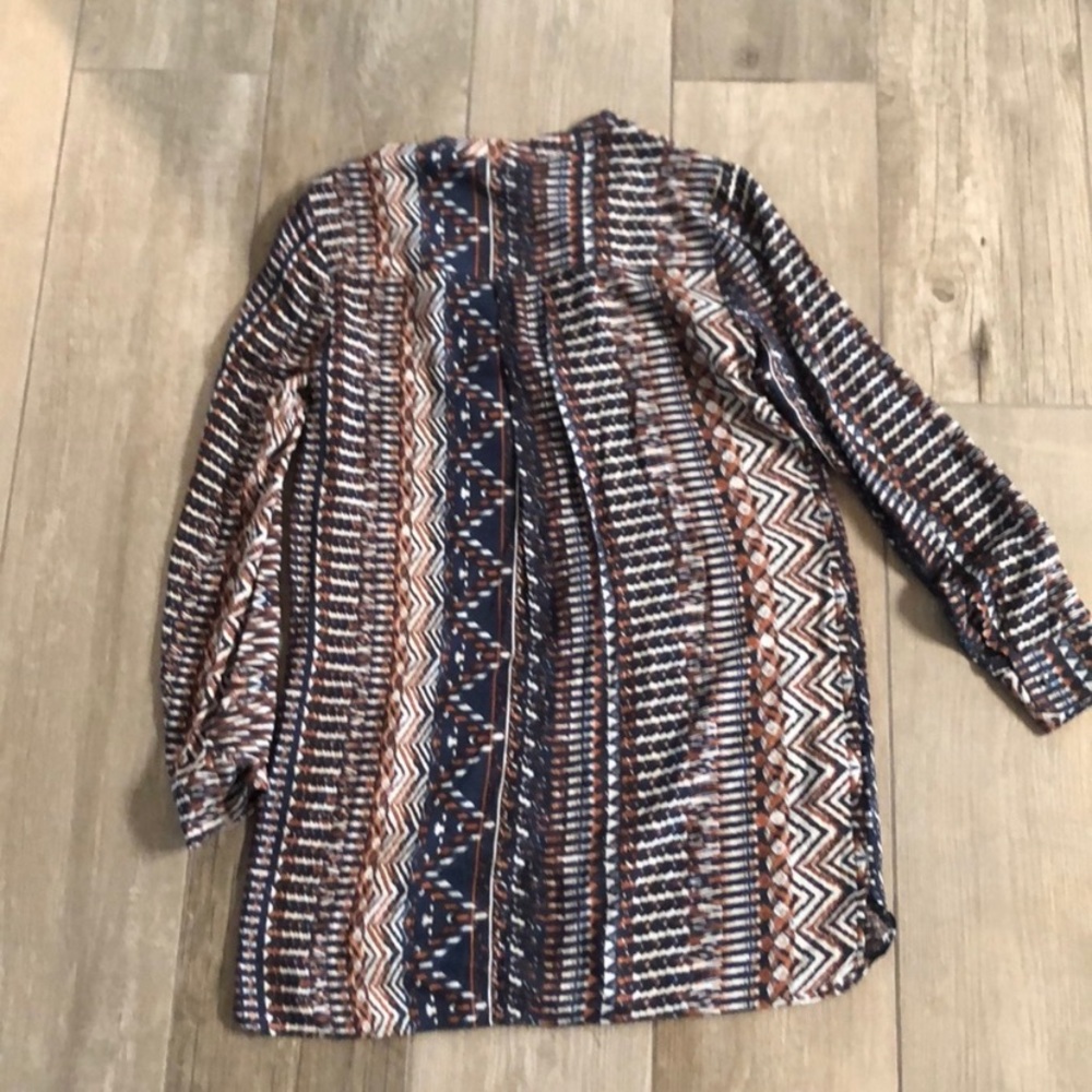 BCBGeneration Aztec Button-Front Dress - Picture 2 of 4